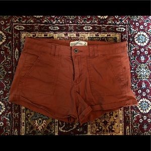 Low Rise Abercrombie & Fitch Shorts
